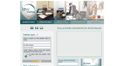 Desktop Screenshot of lewidiomas.com.ar